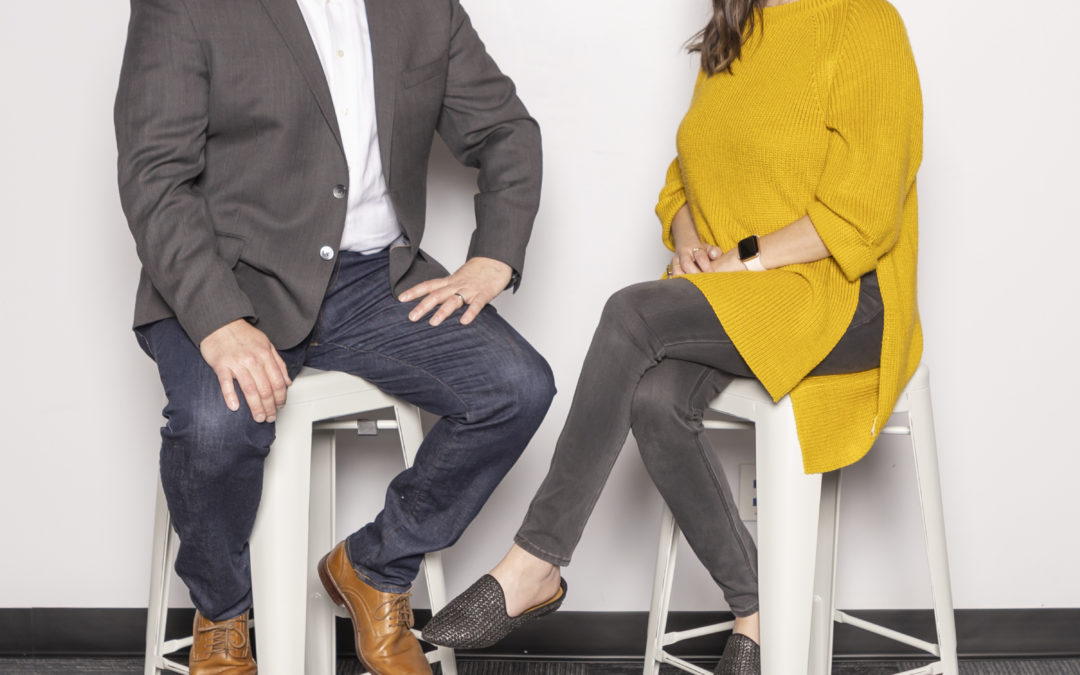 Dynamic Duo: Last month, we celebrated two amazing work anniversaries & 10 amazing years with Chantel Vanderhye and Kevin Burns
