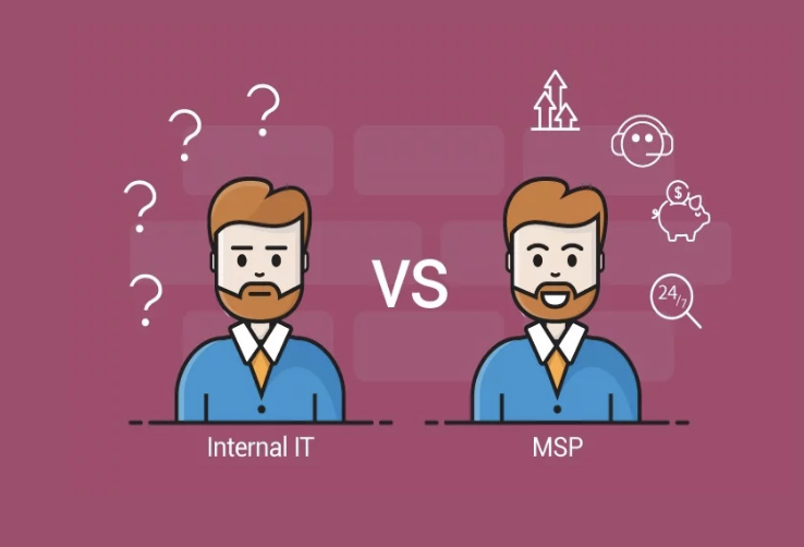 Hiring Internal vs. Outsourcing with an MSP