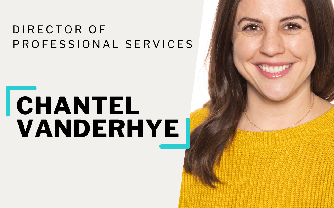 Interlaced congratulates Chantel Vanderhye, Director of Professional Services!