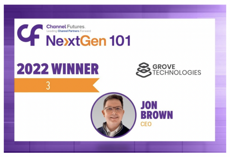 Grove Technologies Named #3 Best MSP Nationwide by Channel Futures NextGen 101
